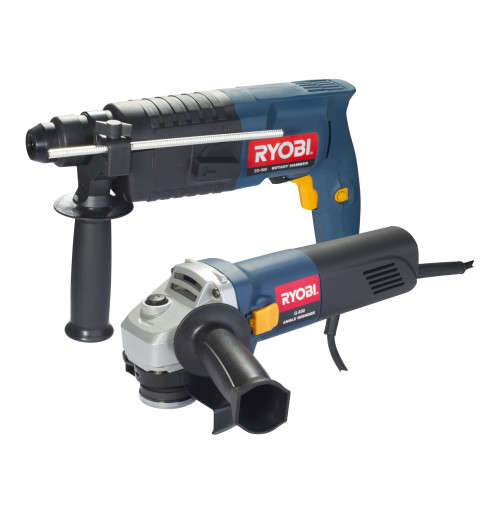 Ryobi Rotary Hammer and Angle Grinder